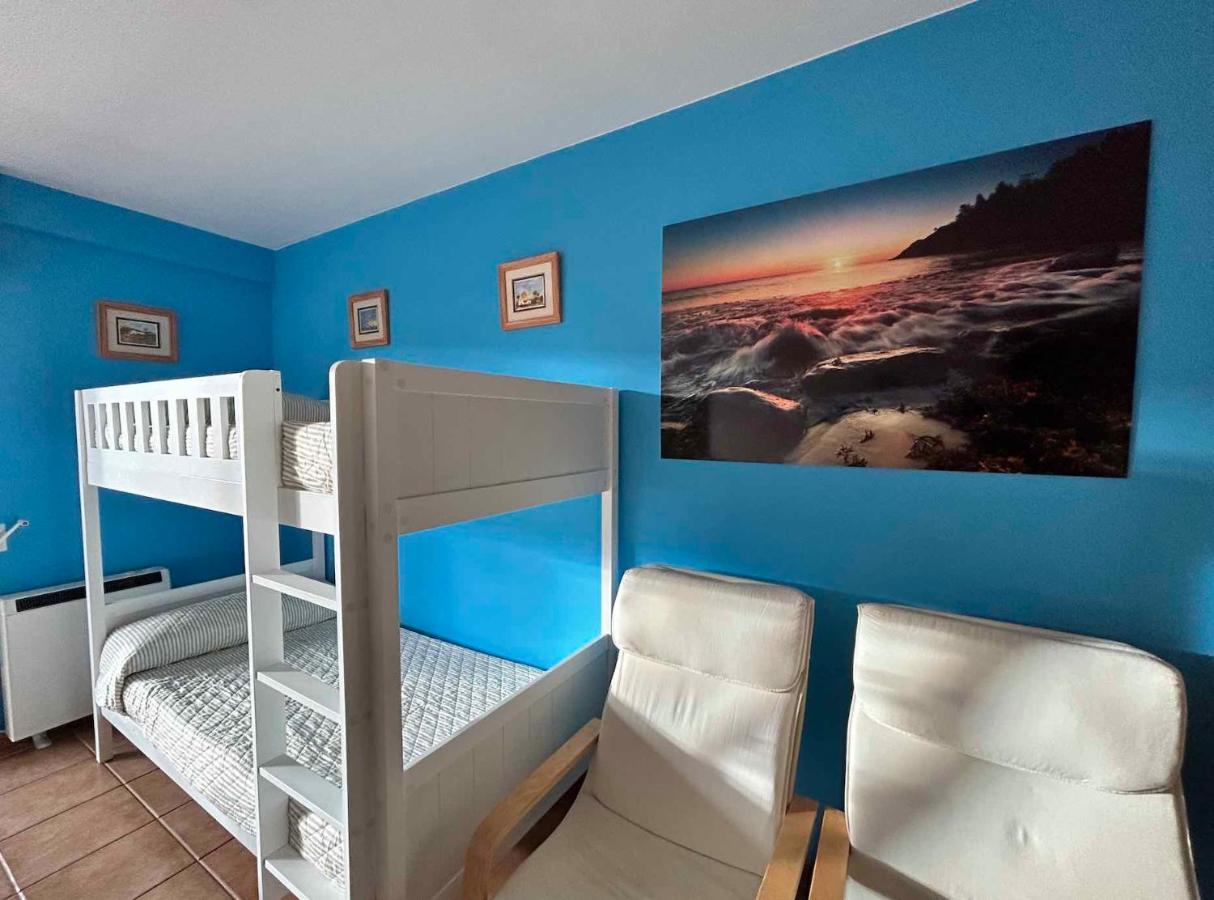 Linteiros Apartamento Portosin Con Piscina Al Lado De La Playa מראה חיצוני תמונה